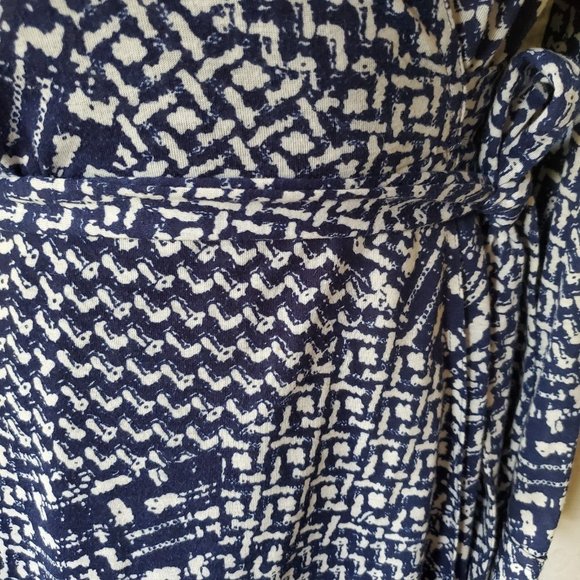 Parade Vintage 1970s Boho Printed Wrap Dress S - Picture 4 of 6